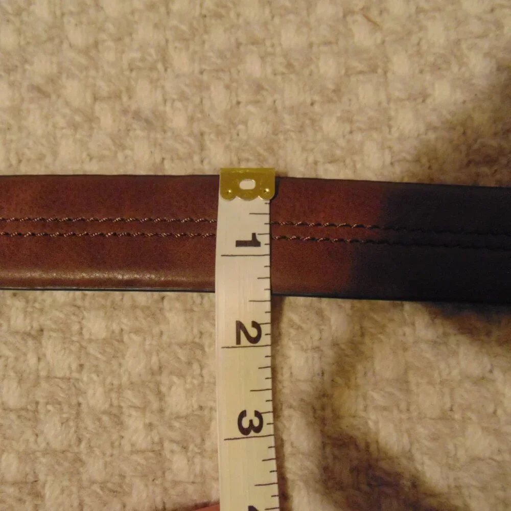 Columbia Brown Buckle Belt Plus 2X Quiet Utility Normcore Minimalist Gorpcore